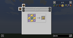 Dimensional Core crafting recipe