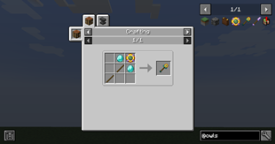 Mob Teleportation Wand crafting recipe