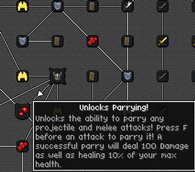 Parry Skill Slot