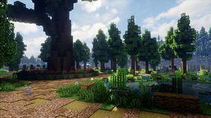 Big city's park