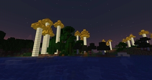 Glowing trees