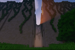 the glade doors at morning