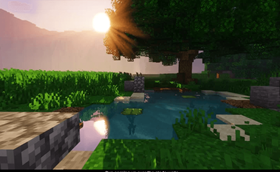 sun coming up over walls