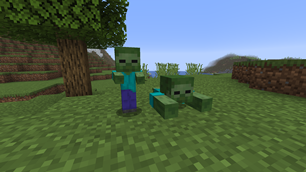 Baby Zombie and Crawler