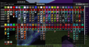 Preset editor screen