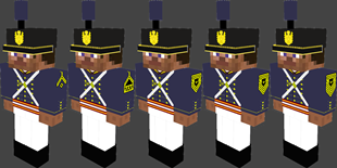 First Sergeant, Spirit Sergeant, Battalion Command Sergeant Major, Regiment CSM, Brigade CSM