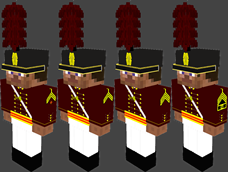 Color Lieutenant, Lieutenant, Company Commander, Spirit Officer