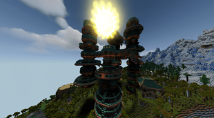 Celestial Steampunk Tower