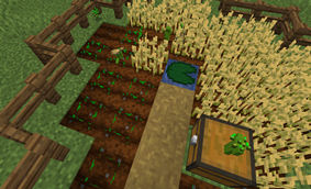 Clay Soldiers working on a farm