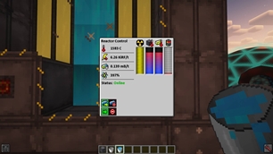 Extreme Reactors: reactor control panel/Energy efficiency & production