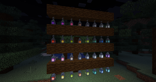 Colored & tinted lanterns