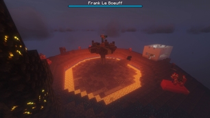 Frank boss fight arena