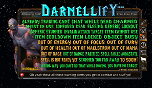 DARNELLIFY3 WARNINGS TAB