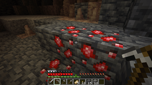 Mining in the caves
