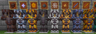 New armor trim materials