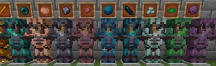 New armor trim materials