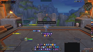 Announce your latency in a configurable chat channel (Say, Party, Guild, etc.).