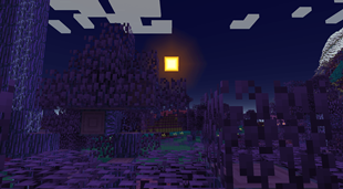 Barnard C - Violet trees