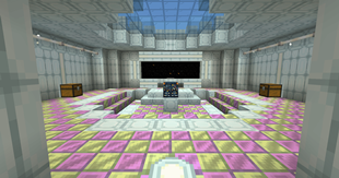 Interior of a martian spaceship