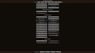 World Customization Settings