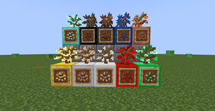 every saplings on their plantable blocks.png