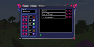 Attacks Tab