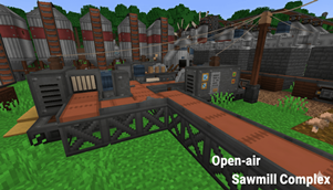 Open-air Sawmill Complex