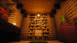 Didn't forget about the Lectern and the Bookshelves...