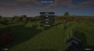 Macro Deluxe Settings