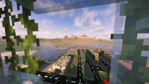 View from the top of a skyscraper