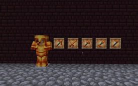 Blazemetal tools and armor