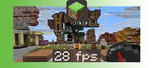 Minecraft Vanilla FPS Test [Multiplayer]
