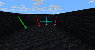 Hovering Nametag + Custom Loot Beam Color