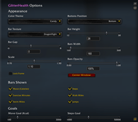 GlitterHealth Options