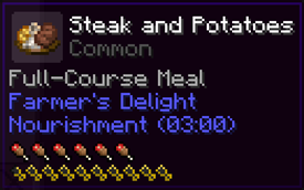 Before Steak and Potatoes