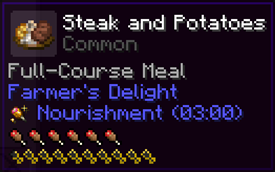 After Steak and Potatoes