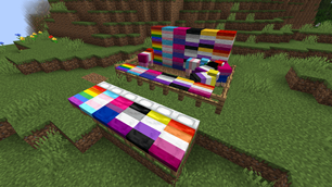 Showcase of Blocks and Sheep