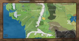 Lore accurate Map