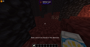 Beds can no longer be placed in other dimensions