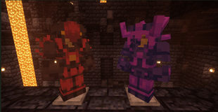 Shadow & Crimson Armour