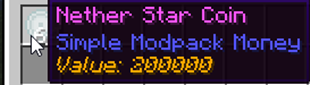 Nether Star Coin Item