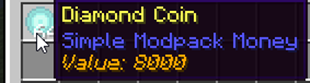 Diamond Coin Item