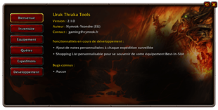 Page d'accueil