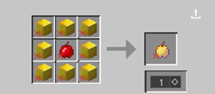 Golden Enchanted Apple