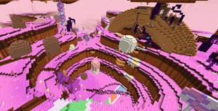 A candy cavity with a licowitch Tower ->^