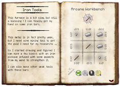 Iron Pickaxe recipe