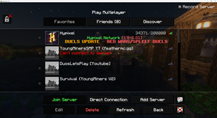 server list