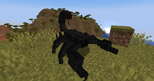 A black Scorpion