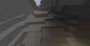 Ore in caves