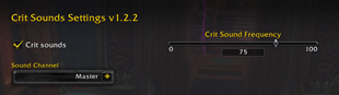 Sample Settings